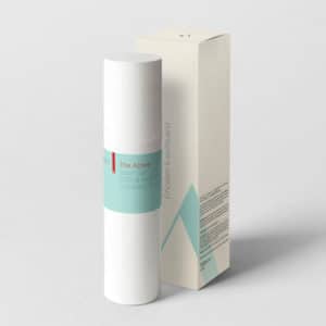 The Active Sport Gel mit CBDin stabförmiger Flasche auf weissem Hintergrund