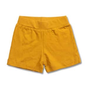 Kurze Babyhose Senfgelb