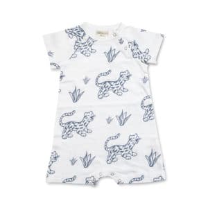 Baby Strampler Kurzarm Gepard