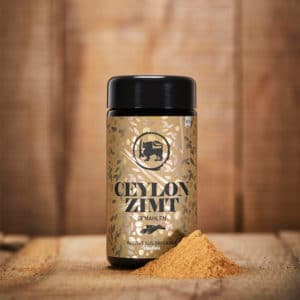 Ceylon Zimt gemahlen in Mironglas