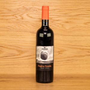 Foglia Tonda Rotwein Flasche Frontansicht