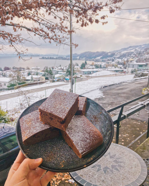Lebkuchen Rezept Vegan Fertige Lebkuchen auf Teller