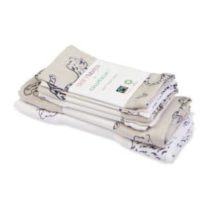 Verschieden Grössen der Nuschis mit blauen Geparden