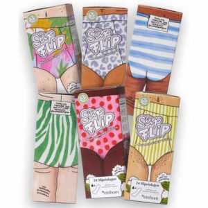 SlipFlip Hautschmeichel-Edition. 24 Slipeinlagen