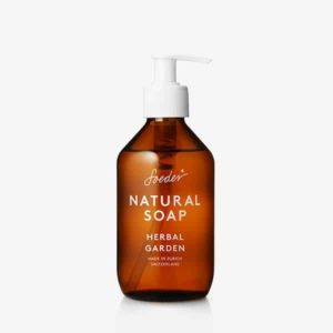 Soeder Naturseife Herbal Garden Frontansicht der Flasche
