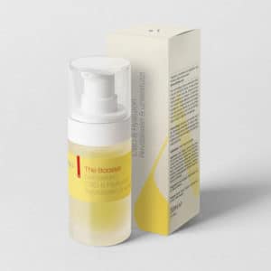 The Booster Gel Serum mit CBD in hoher Flasche