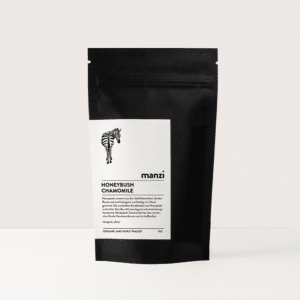 Honeybush Kamille Tee in Verpackung